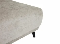 Hoeksalon Mats 372x227cm - stof - lichtgrijs