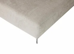 Hoeksalon Mats 372x227cm - stof - lichtgrijs