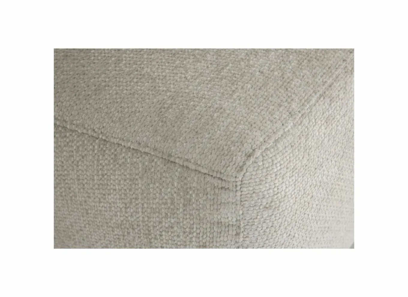 Hoeksalon Mats 372x227cm - stof - lichtgrijs