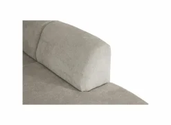 Hoeksalon Mats 372x227cm - stof - lichtgrijs