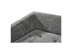 Hoeksalon Maui 285x163cm - stof - grijs