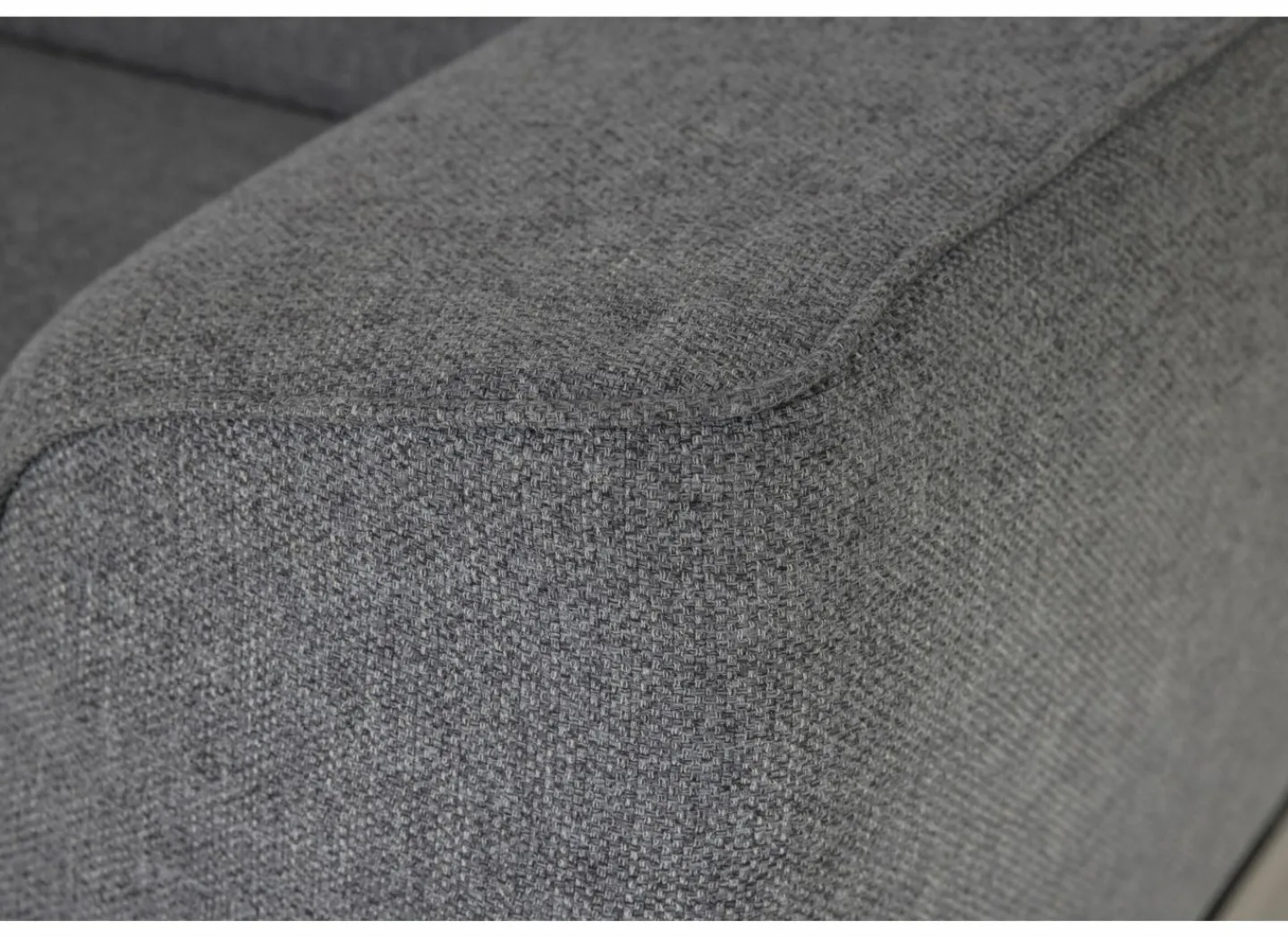 Hoeksalon Milton 302x238cm - stof - castle 153 grijs