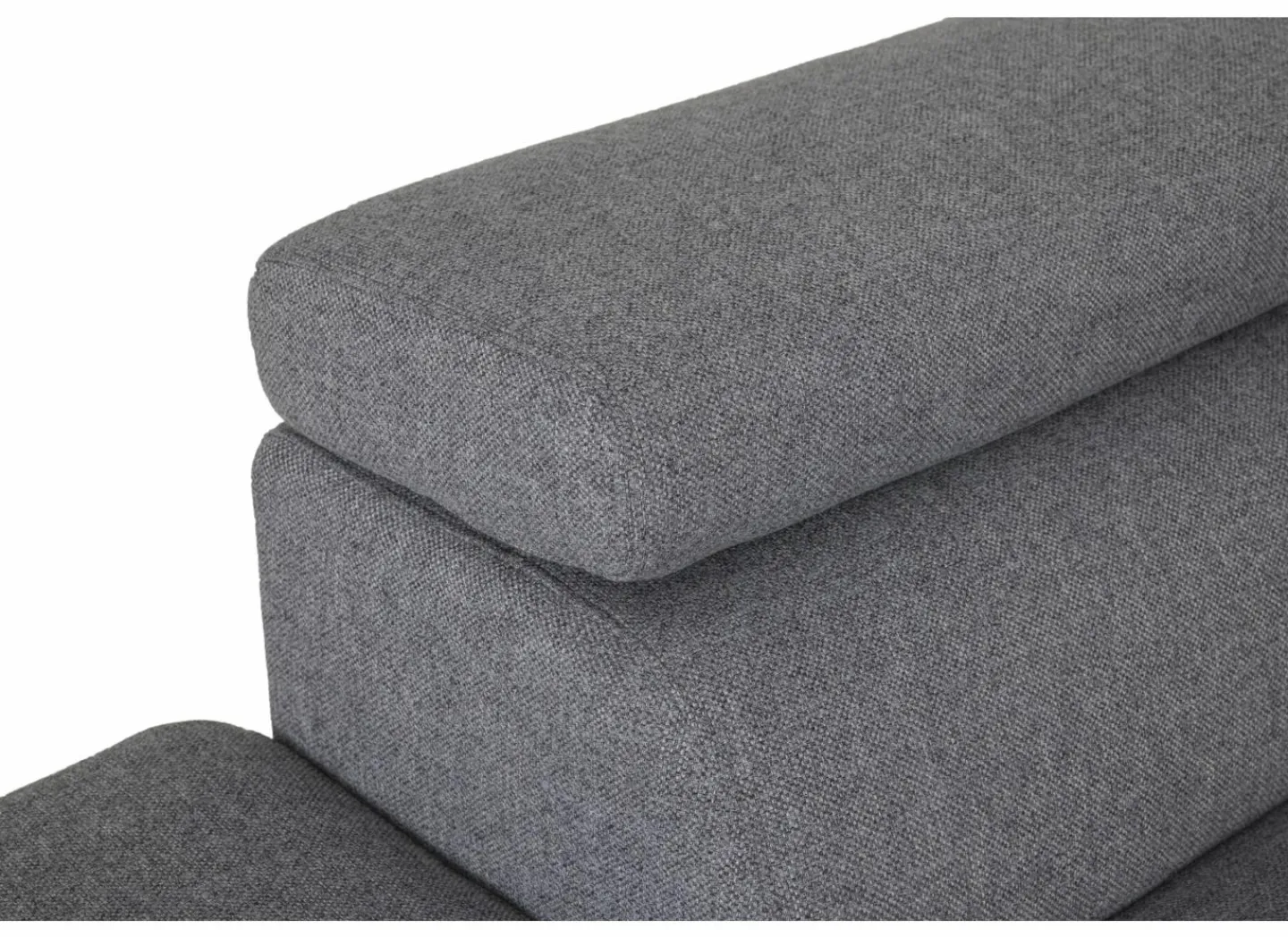 Hoeksalon Milton 302x238cm - stof - castle 153 grijs