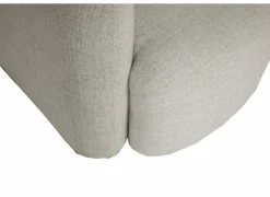 Hoeksalon Mimosa 318x230cm - stof - naturel