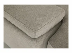 Hoeksalon Naja 353x255cm - stof - desert