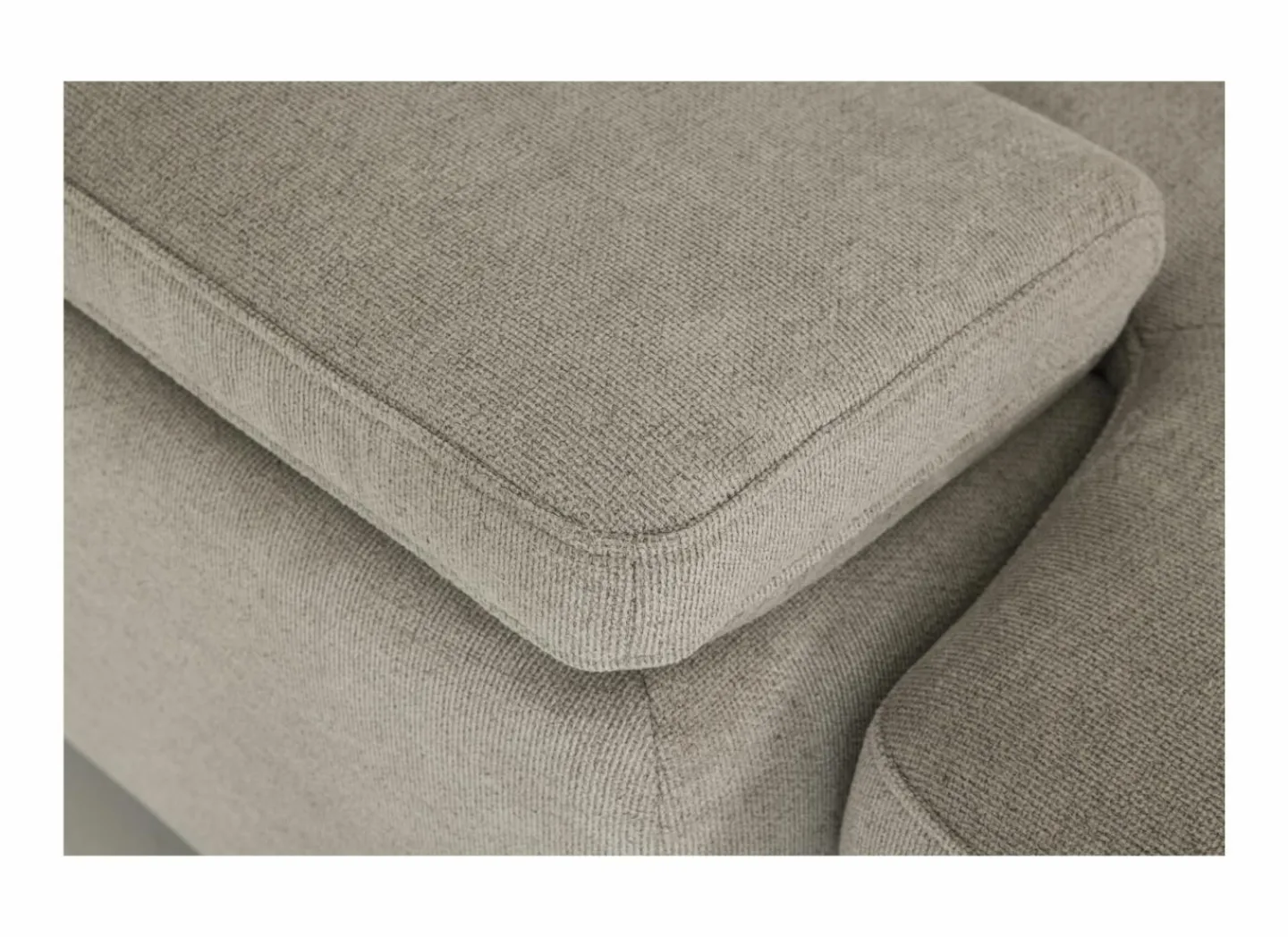 Hoeksalon Naja 353x255cm - stof - desert