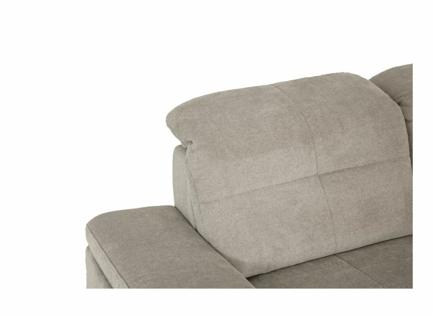 Hoeksalon Naja 353x255cm - stof - desert