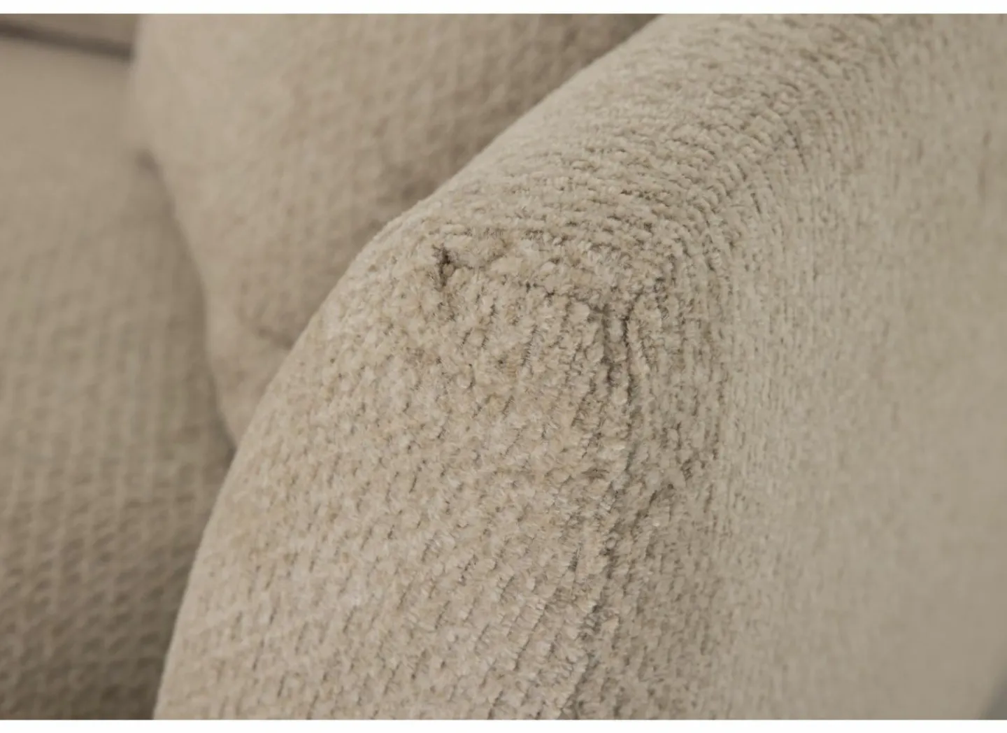 Hoeksalon Namur 293x160cm - stof - beige