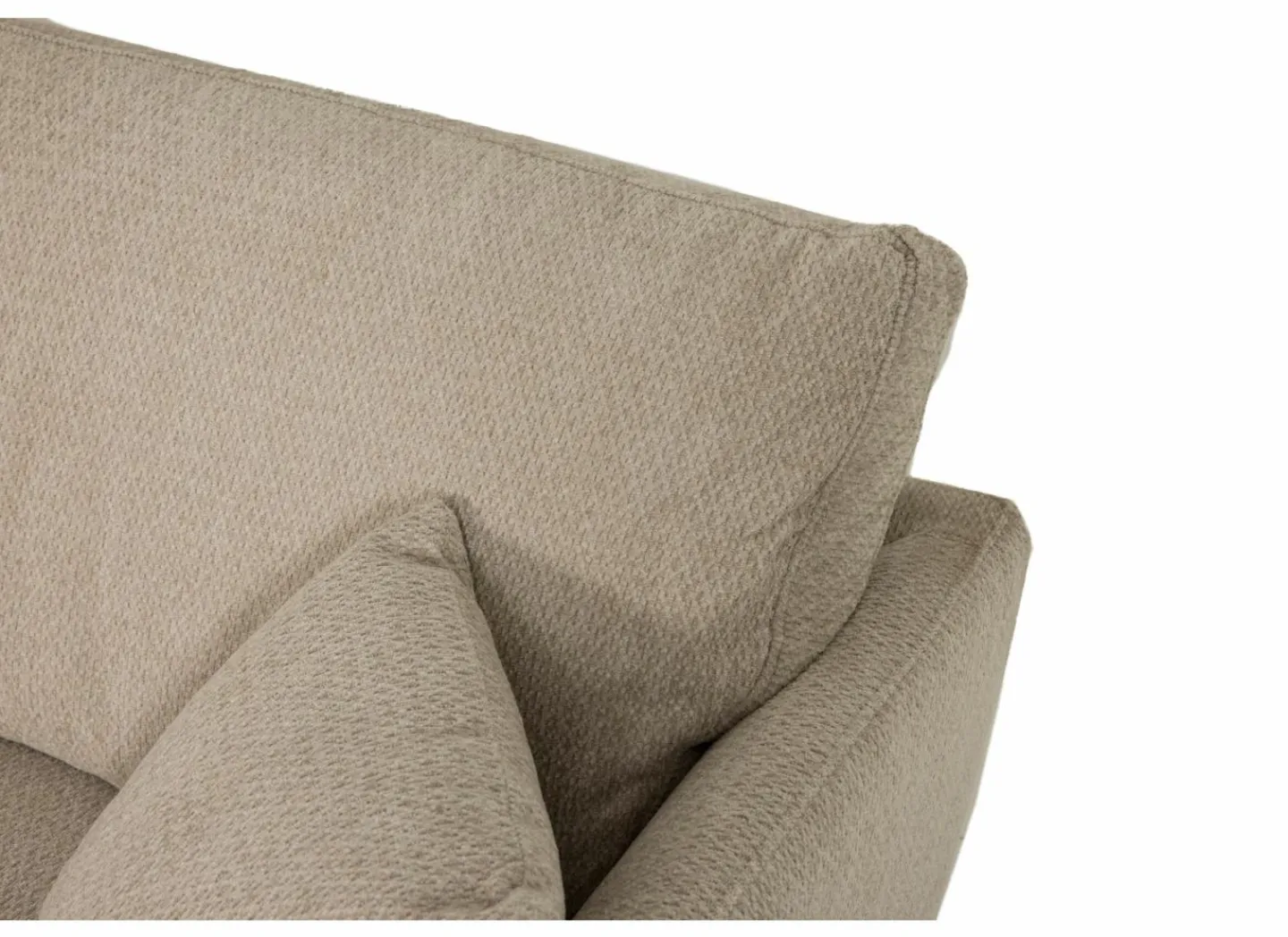 Hoeksalon Namur 293x160cm - stof - beige