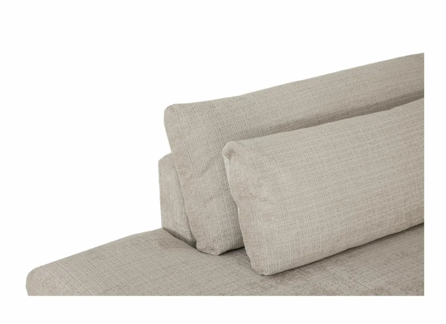 Hoeksalon New Polo 430x226cm - stof - beige