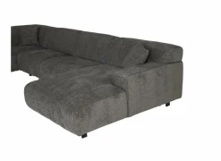 Hoeksalon New-Konstantinopol 398x217cm - stof - raven