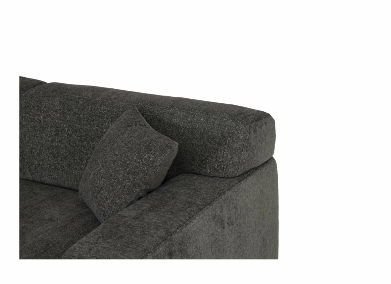 Hoeksalon New-Konstantinopol 398x217cm - stof - raven