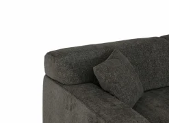 Hoeksalon New-Konstatinopol 398x217cm - stof - raven