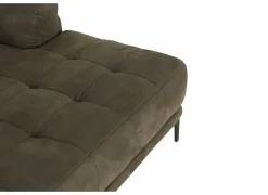 Hoeksalon Night 277x159cm - stof - groen