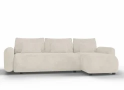 Hoeksalon Olivio 277x177cm - stof - beige