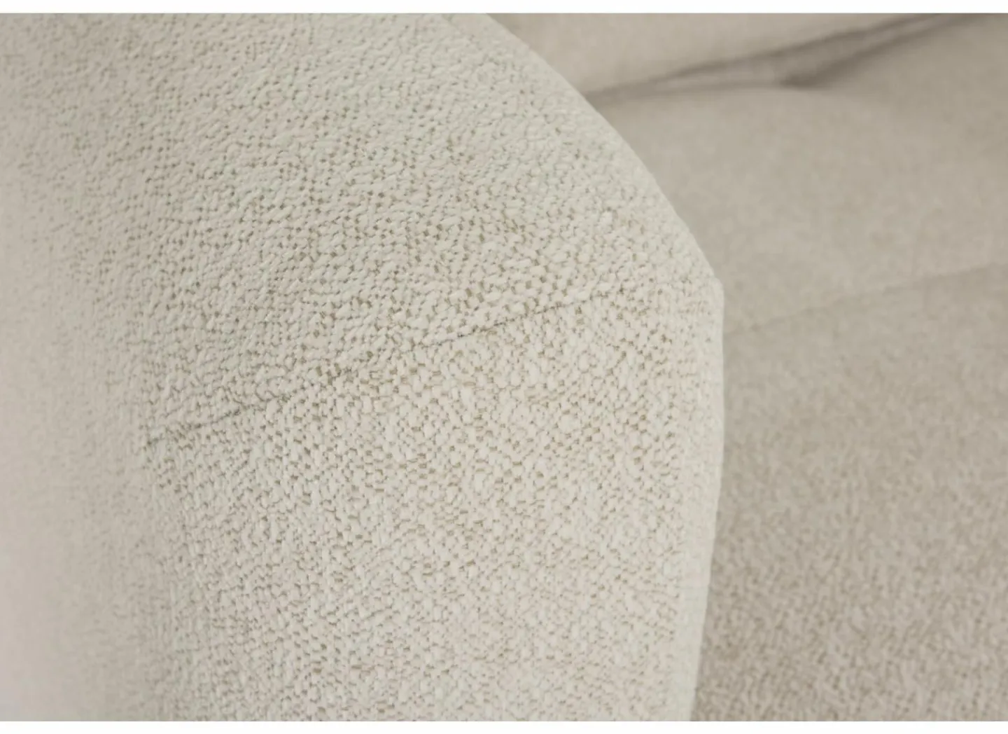 Hoeksalon Olivio 277x114cm - stof - beige