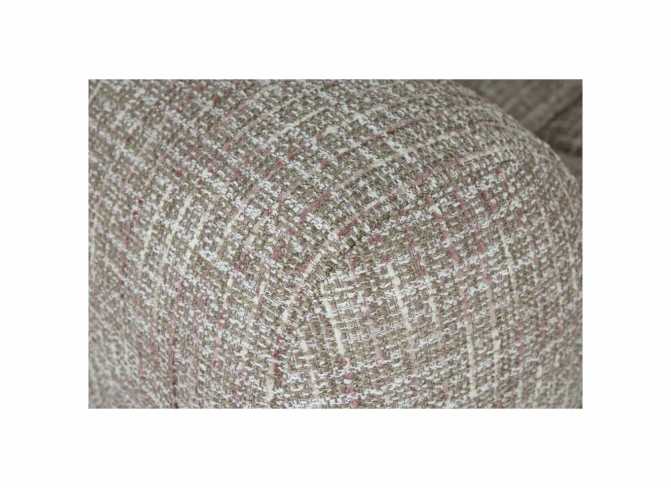 Hoeksalon Parkaway 350x270cm - stof - roze