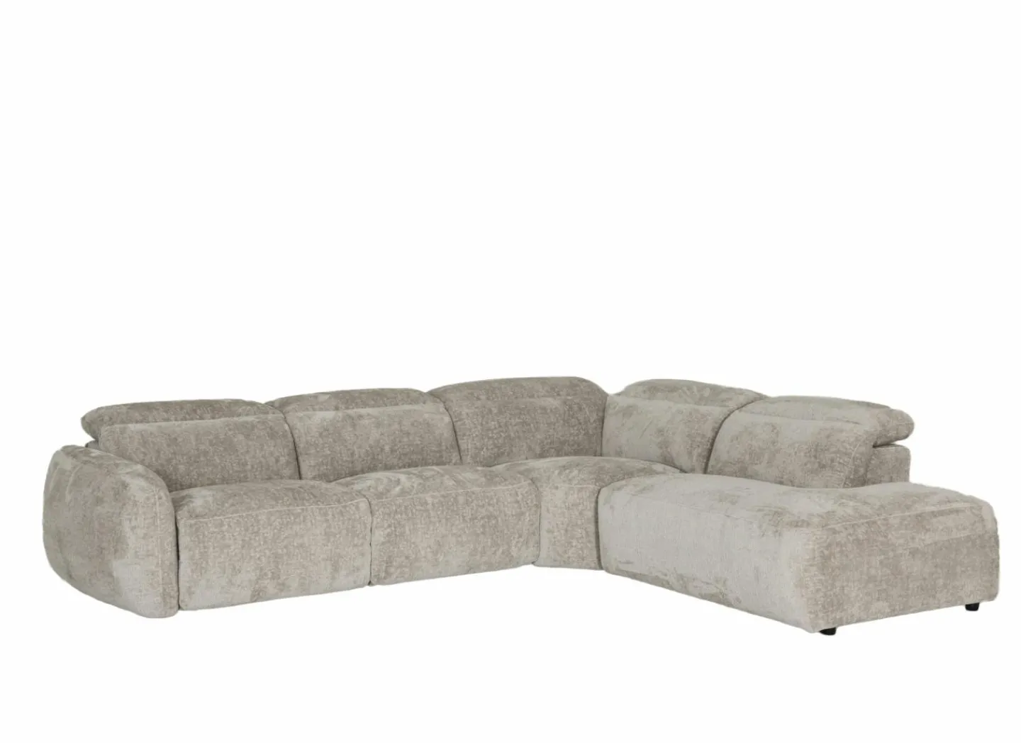 Hoeksalon Roll 329x265cm - stof - turtledove