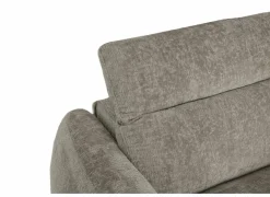 Hoeksalon Roll 362x265cm - stof - turtledove met relax & opbergruimte