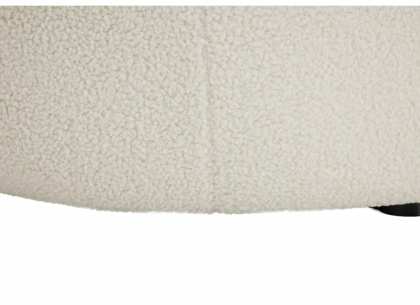 Hoeksalon Rumi 260x163cm - stof - wit