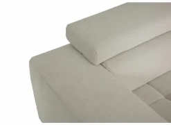 Hoeksalon Satellite-S 323x222cm - stof - naturel