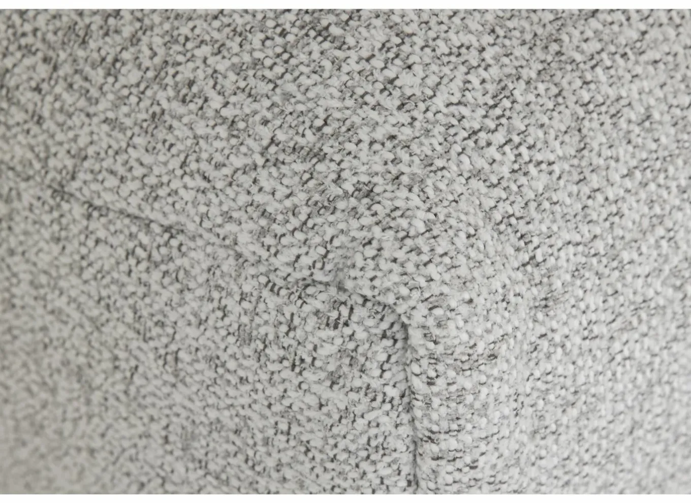 Hoeksalon Schiva 262x173cm - stof - lichtgrijs