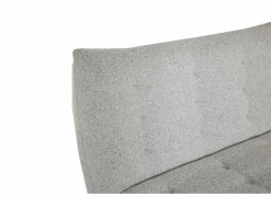 Hoeksalon Schiva 262x173cm - stof - lichtgrijs