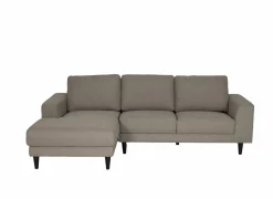 Hoeksalon Sky 243x148,5cm - stof - taupe