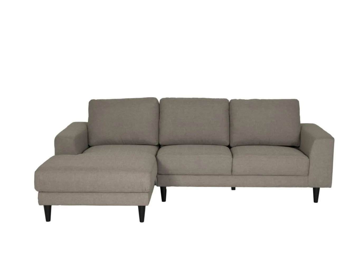 Hoeksalon Sky 243x148,5cm - stof - taupe