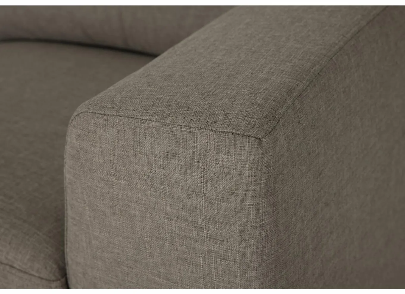 Hoeksalon Sky 243x148,5cm - stof - taupe