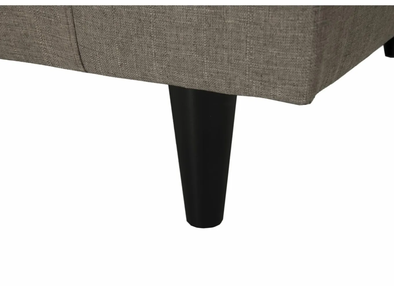 Hoeksalon Sky 243x148,5cm - stof - taupe