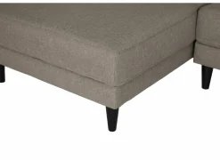 Hoeksalon Sky 243x148,5cm - stof - taupe