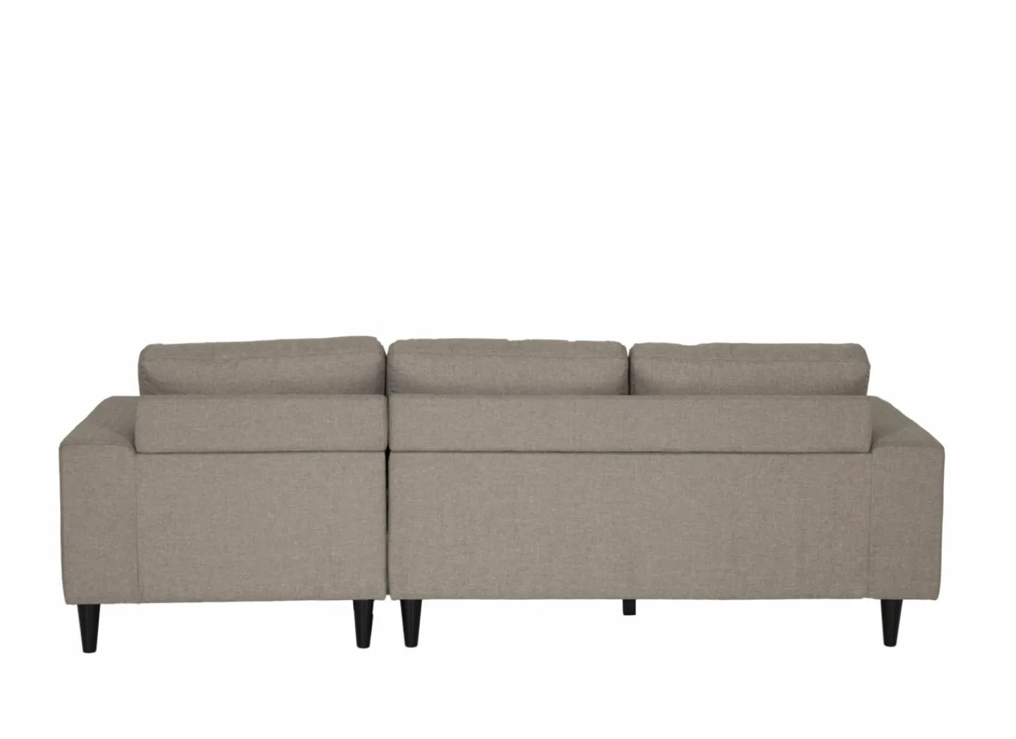 Hoeksalon Sky 243x148,5cm - stof - taupe