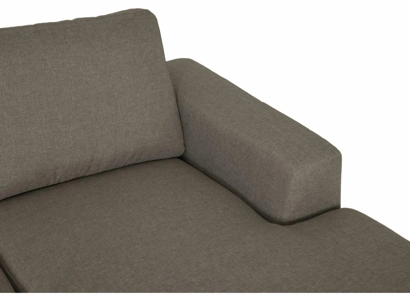 Hoeksalon Sky 243x148,5cm - stof - taupe