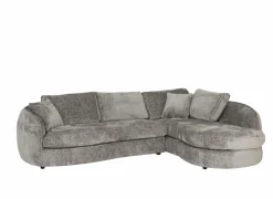 Hoeksalon Space 313x224cm - stof - drizzle