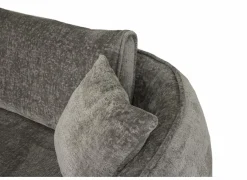 Hoeksalon Space 313x224cm - stof - grijs