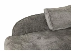 Hoeksalon Space 313x224cm - stof - grijs