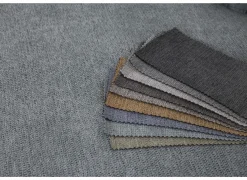 Hoeksalon Sumare 280x182cm - stof - blauw