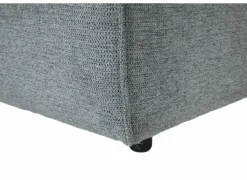 Hoeksalon Sumare 280x182cm - stof - blauw