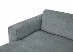 Hoeksalon Sumare 280x182cm - stof - blauw