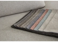 Hoeksalon Sunset 320x247cm - stof - lichtgrijs