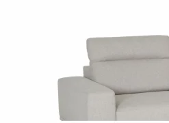 Hoeksalon Sunset 320x247cm - stof - lichtgrijs