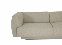 Hoeksalon Valley 314x160cm - stof - beige