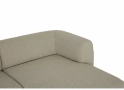 Hoeksalon Valley 284x160cm - stof - beige