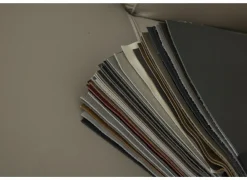 Hoeksalon Walk 380x303cm - leder - grijs met relax