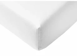 Hoeslaken Arya 180x200cm - katoen - wit