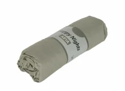 Hoeslaken Arya 160x200cm - katoen - olijf