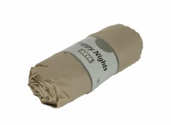 Hoeslaken Arya 180x200cm - katoen - mastiek