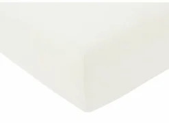 Hoeslaken Venturo 90x200cm - flanel - wit