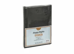 Hoeslaken Venturo 90x200cm - flanel - antraciet